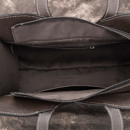 Handmade leather handbags crafted with care by edenista