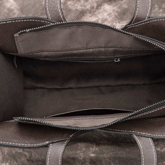 Handmade leather handbags crafted with care by edenista