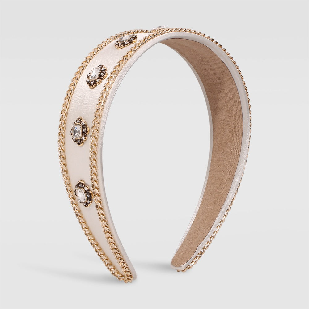 Headband Baroque Retro Fashion Chain Headband by edenista