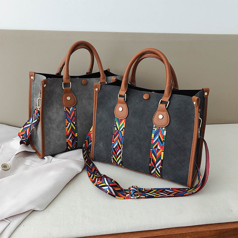 Large-capacity One-shoulder Messenger Bag Handbag Trendy by edenista