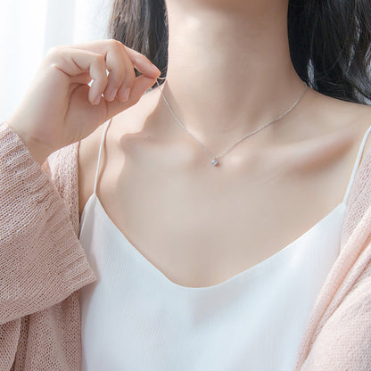 Necklace with Silver Necklace by edenista