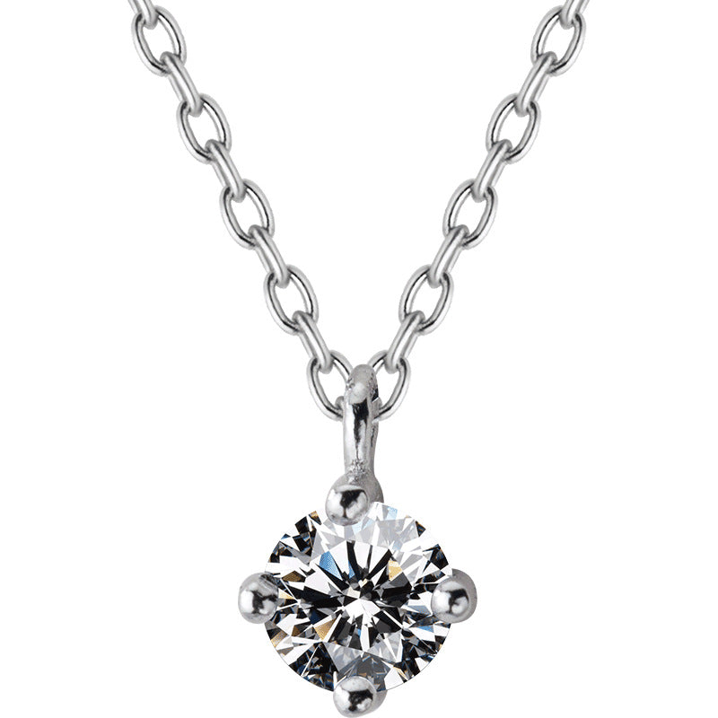 Necklace with Silver Necklace by edenista