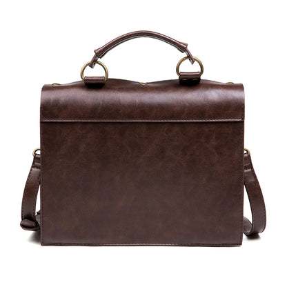 Steampunk industrial retro style shoulder bag by edenista