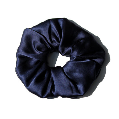 Silk Large Intestine Circle Head Flower Silk Hair Rope Satin by edenista