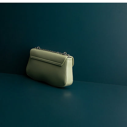 Small Design Leather Shoulder Crossbody Bag by edenista