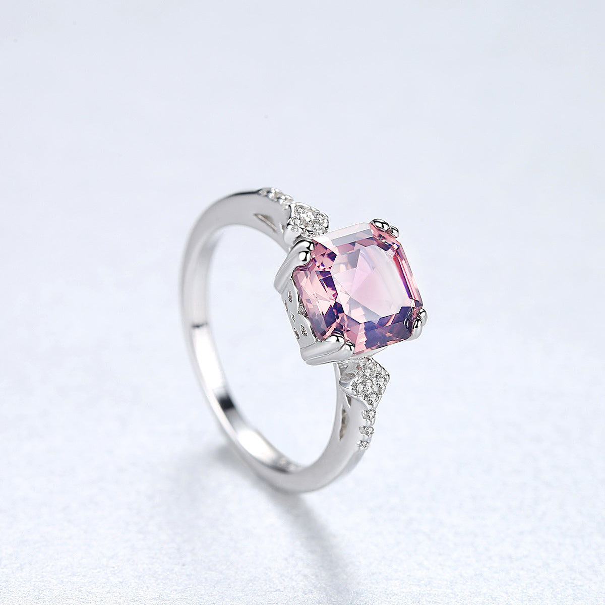 925 Silver Morgan Stone Gemstone Ring Jewelry by edenista