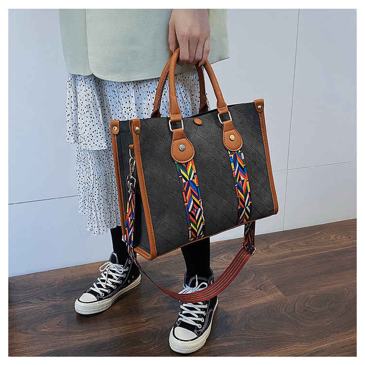 Large-capacity One-shoulder Messenger Bag Handbag Trendy by edenista