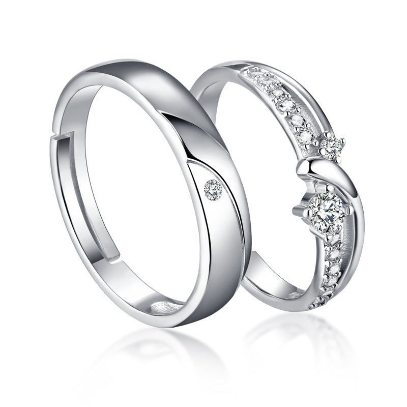 Couple Ring One Ring Simple by edenista