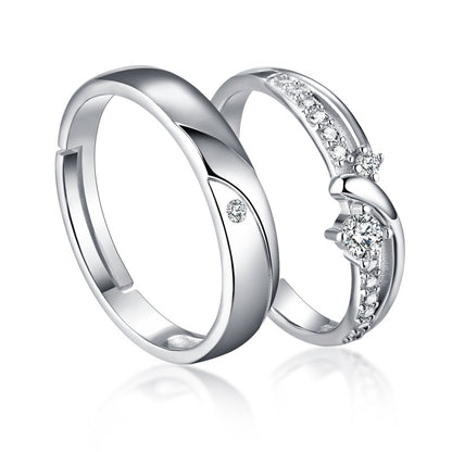 Couple Ring One Ring Simple by edenista