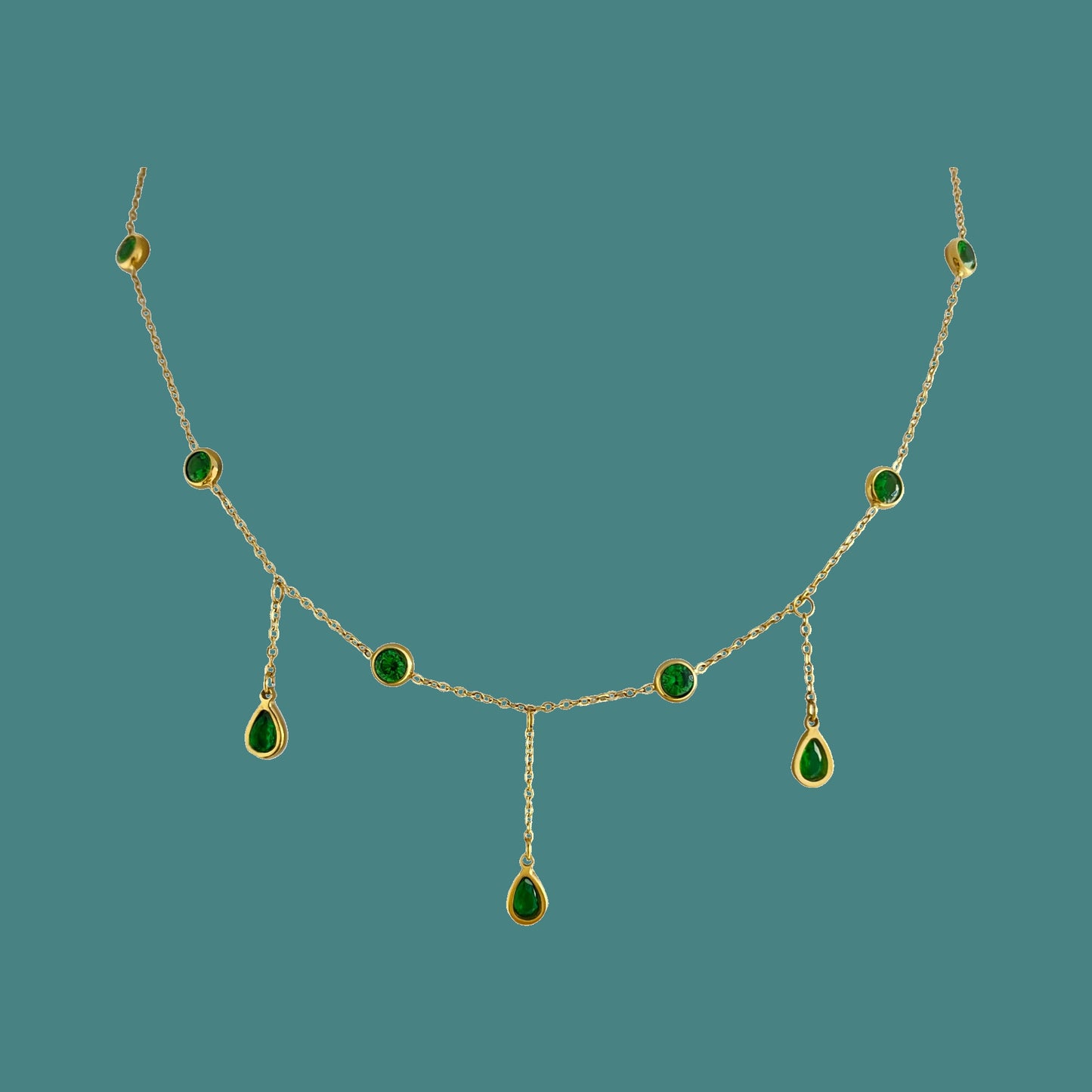 Beccarite Tassel Necklace For Women by edenista