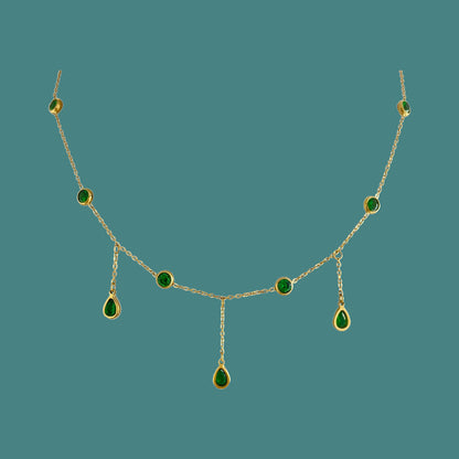 Beccarite Tassel Necklace For Women by edenista
