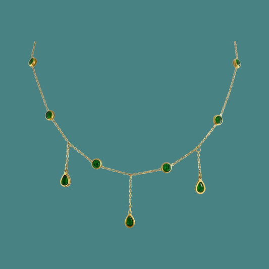 Beccarite Tassel Necklace For Women by edenista