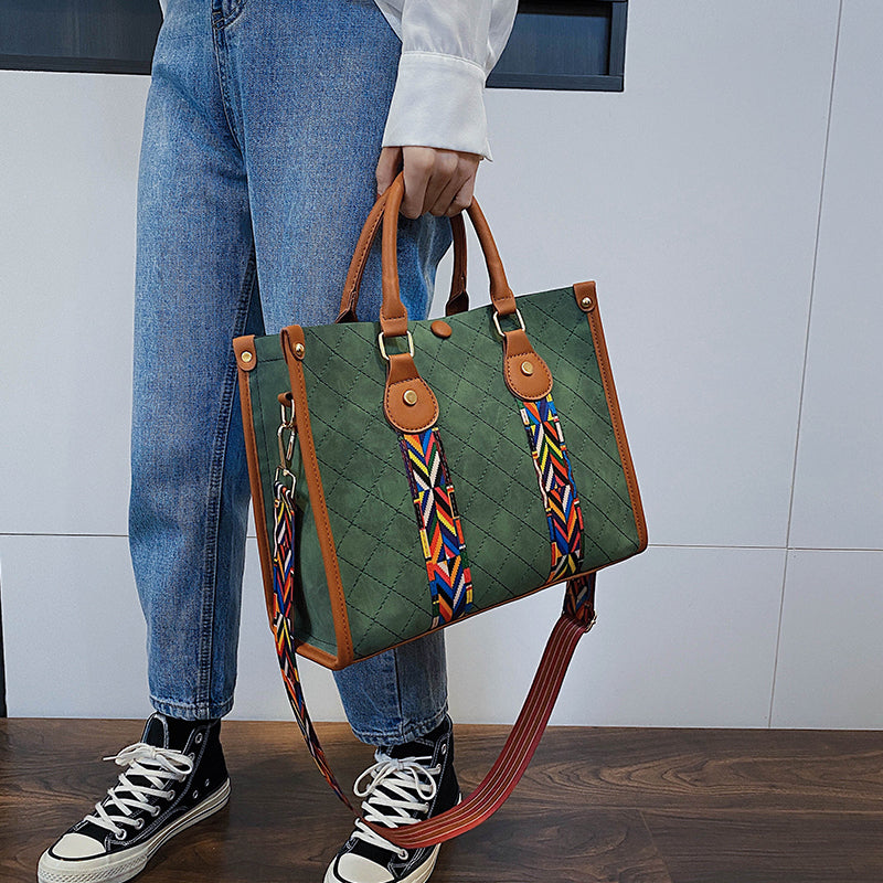 Large-capacity One-shoulder Messenger Bag Handbag Trendy by edenista