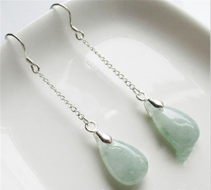 Jade jade earrings for women by edenista