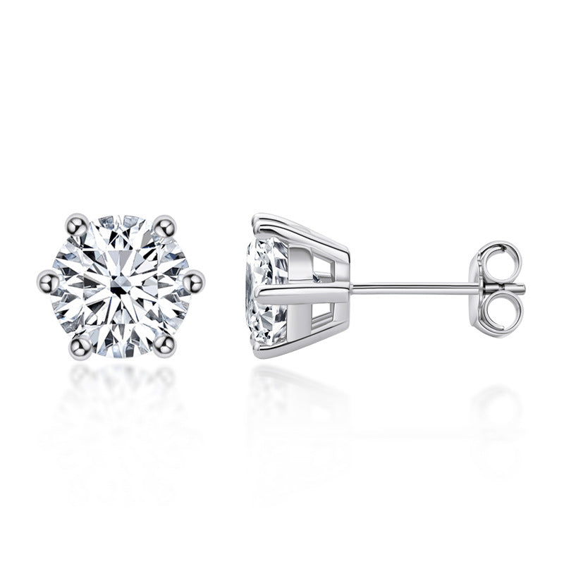 Moissanite Earrings by edenista