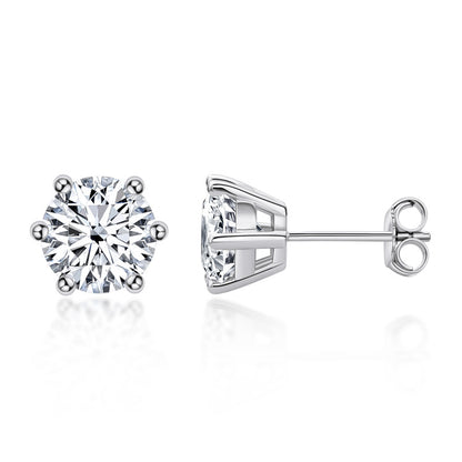 Moissanite Earrings by edenista