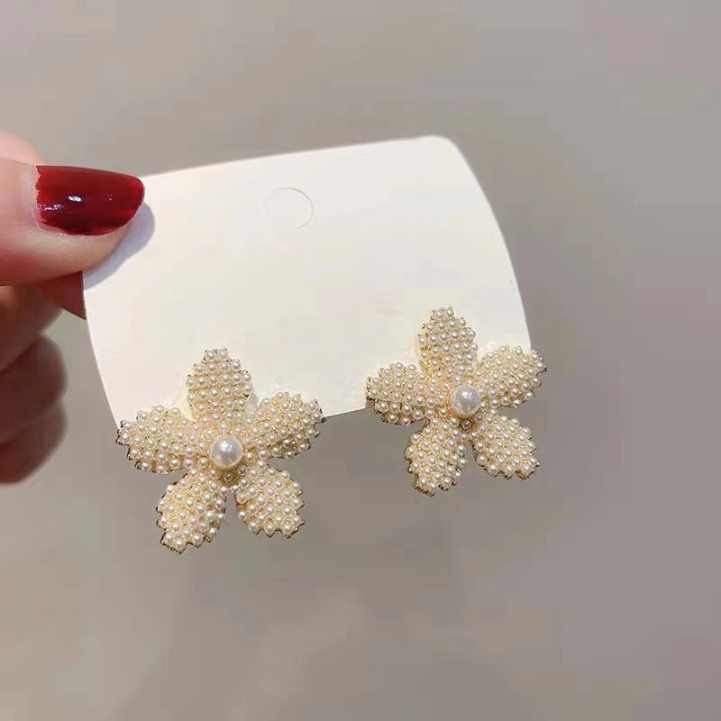 Pineapple Starfish Pearl Earrings by edenista
