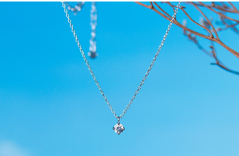 Necklace with Silver Necklace by edenista