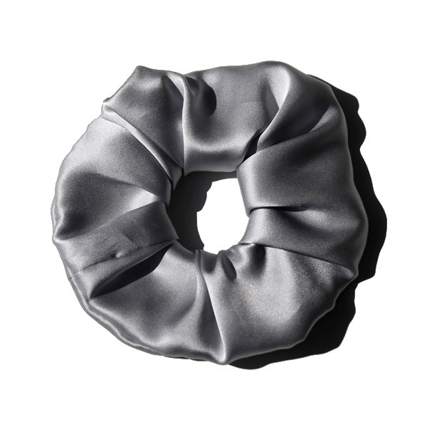 Silk Large Intestine Circle Head Flower Silk Hair Rope Satin by edenista