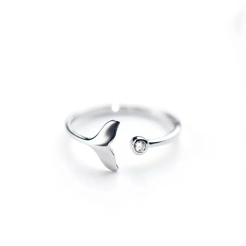 Korean Daisy Flower Adjustable Ring
