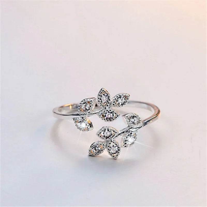 Korean Daisy Flower Adjustable Ring
