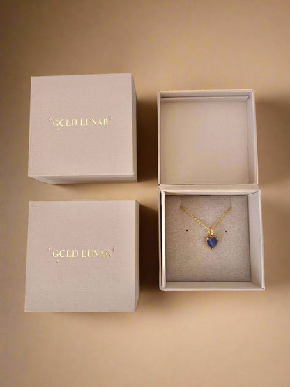 January Birthstone Chain Necklace