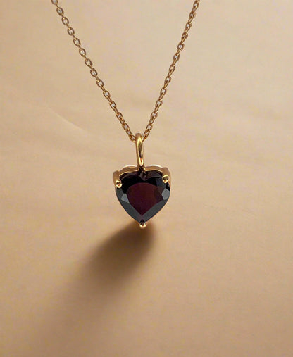 January Birthstone Chain Necklace