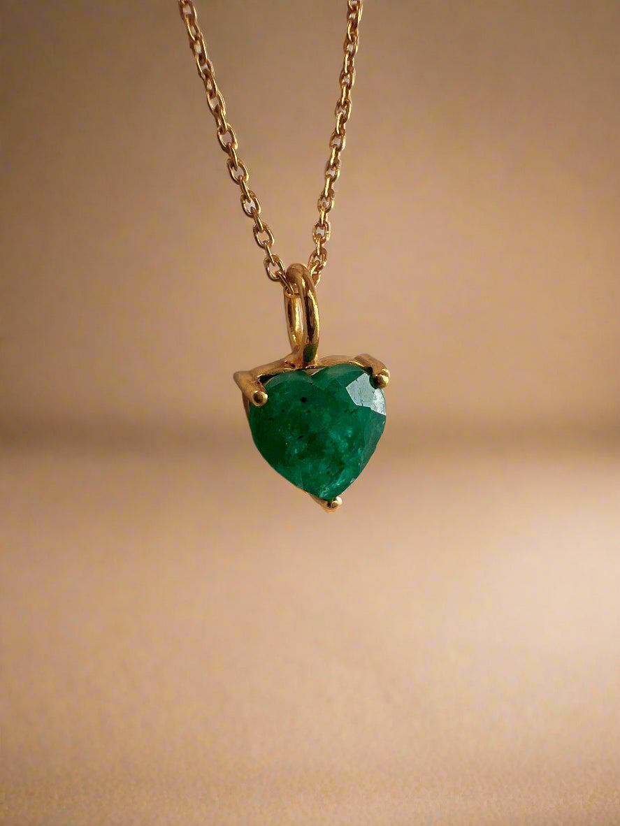 May Birthstone Chain Necklace