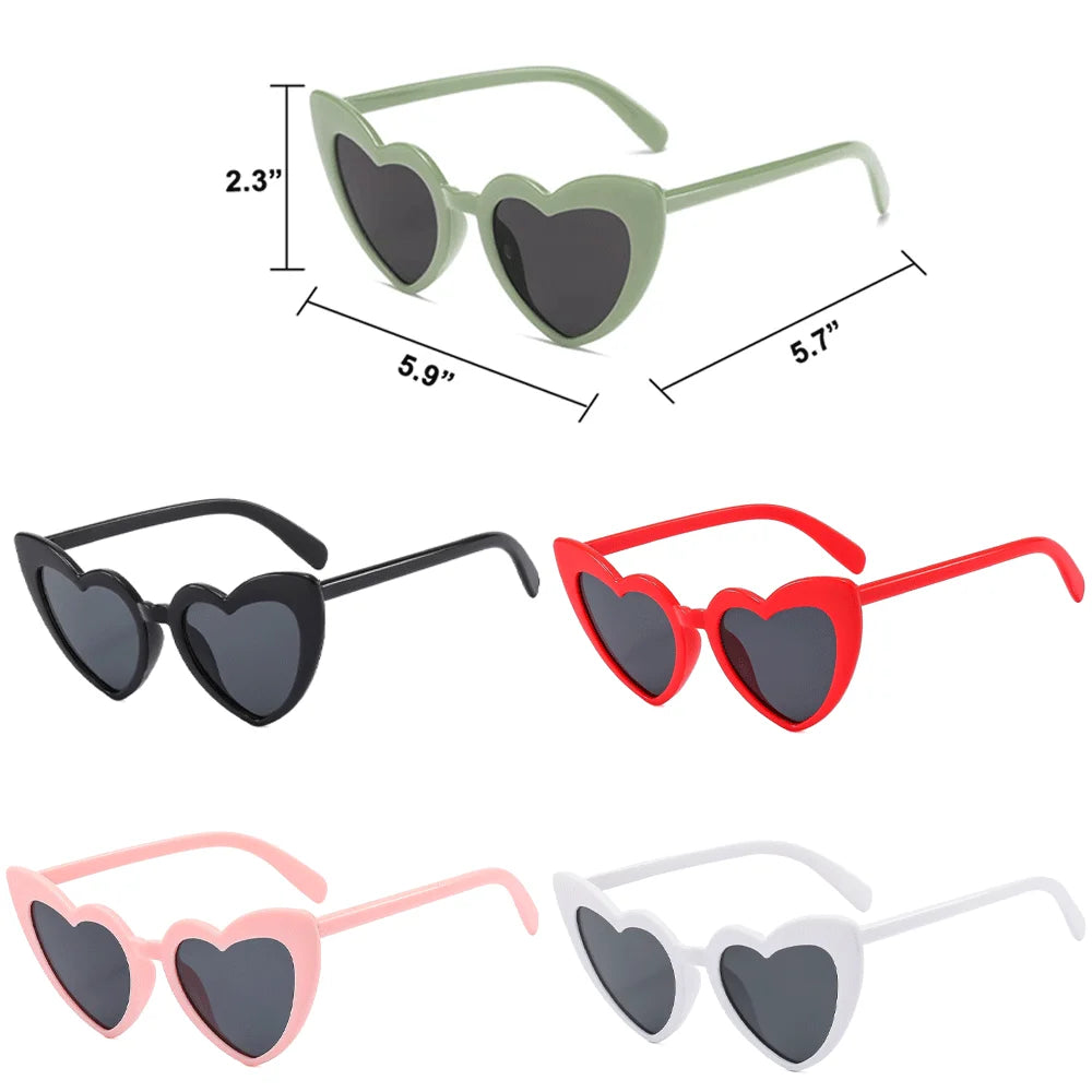 Bride to Be Sash Veil & Heart Sunglasses Set