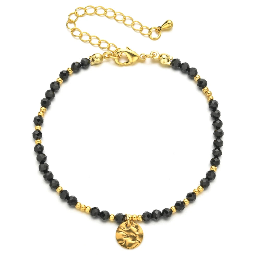 Natural Stone Turquoise Beads Bracelet for Women