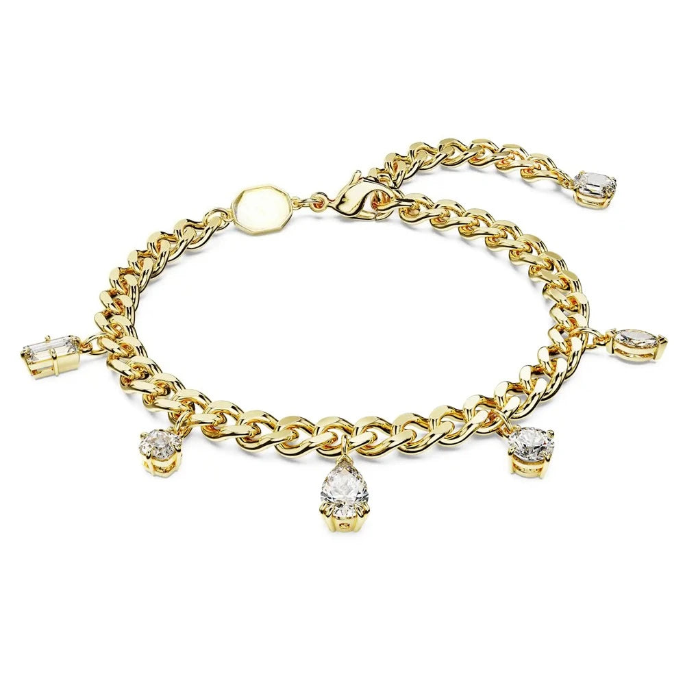 Flower Crystal Charm Bracelet for Women – Luxury Gift