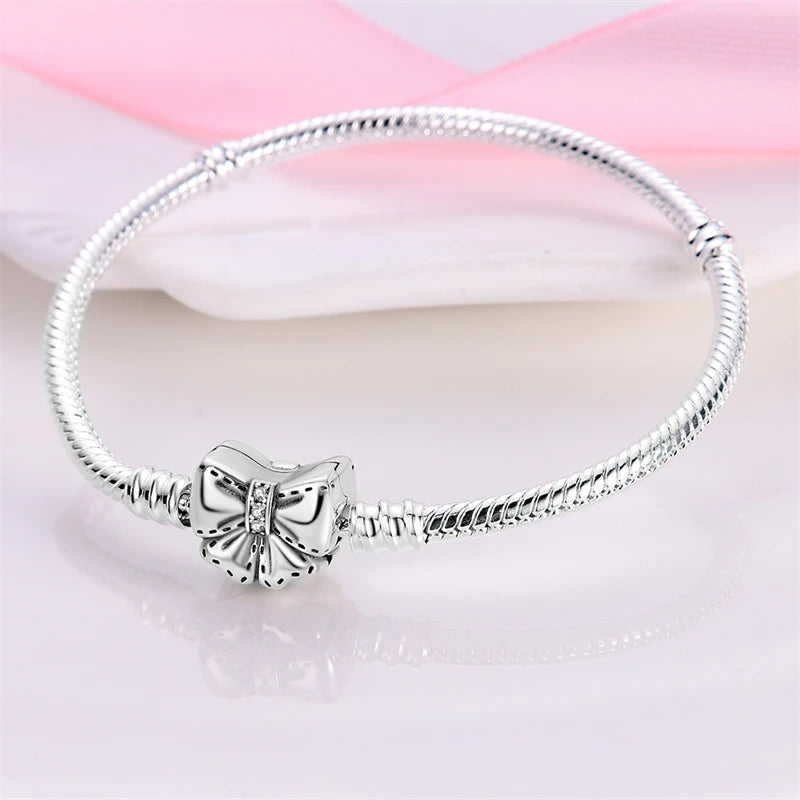 925 Sterling Silver Bracelet Afternoon Tea Butterfly Bracelet For Women by edenista