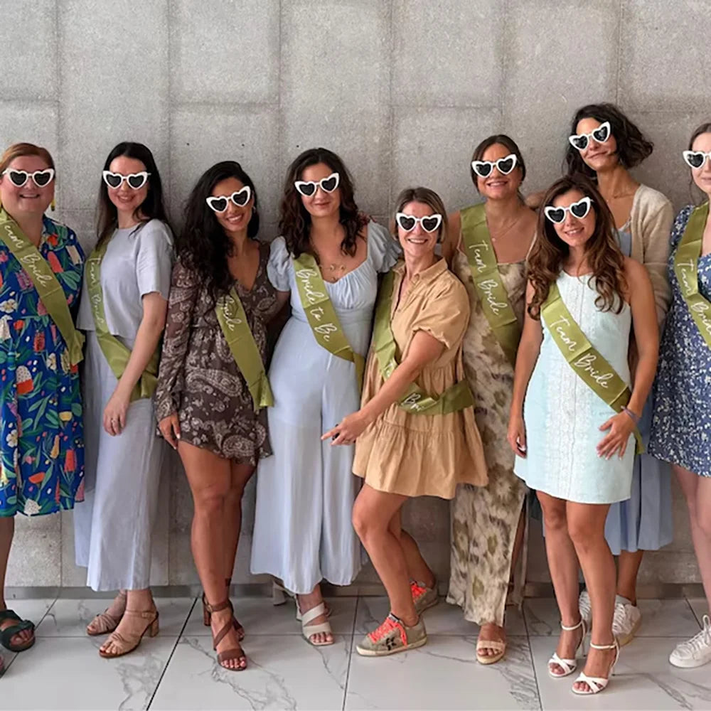 Bride & Bridesmaid Sash Bachelorette Party
