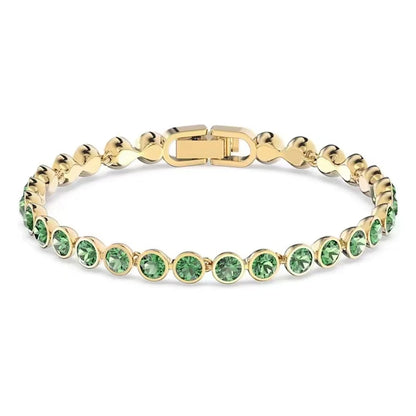 Flower Crystal Charm Bracelet for Women – Luxury Gift