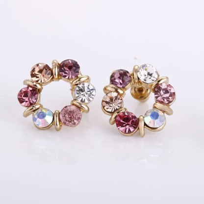 3pcs Gold Necklace Earrings Set Ladies Celebrity Simple Fashion Style by edenista