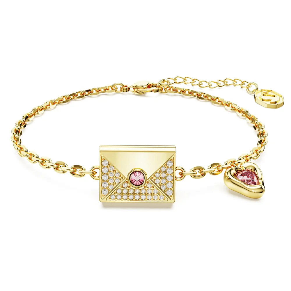 Flower Crystal Charm Bracelet for Women – Luxury Gift