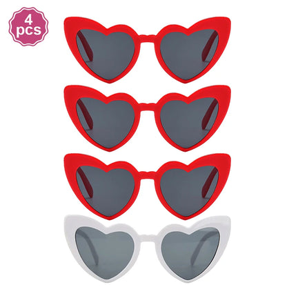 Bride to Be Sash Veil & Heart Sunglasses Set