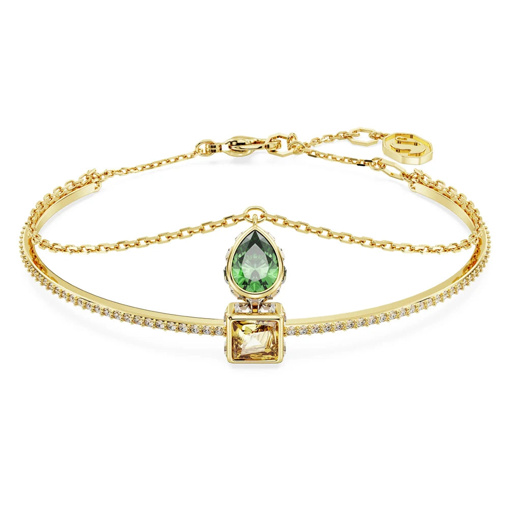 Flower Crystal Charm Bracelet for Women – Luxury Gift