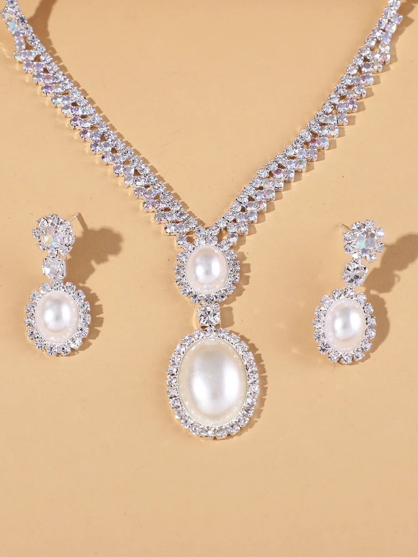 Jewelry wholesale fashion new necklace earrings bracelet set by edenista