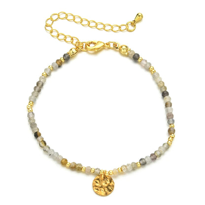Natural Stone Turquoise Beads Bracelet for Women