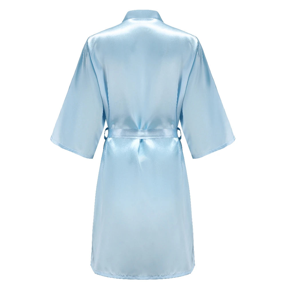 Bridal Party Satin Robe Dressing Gown