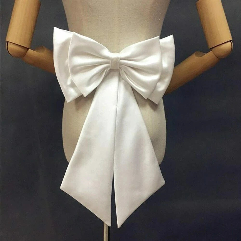 Removable Bridal Satin Bow Sash