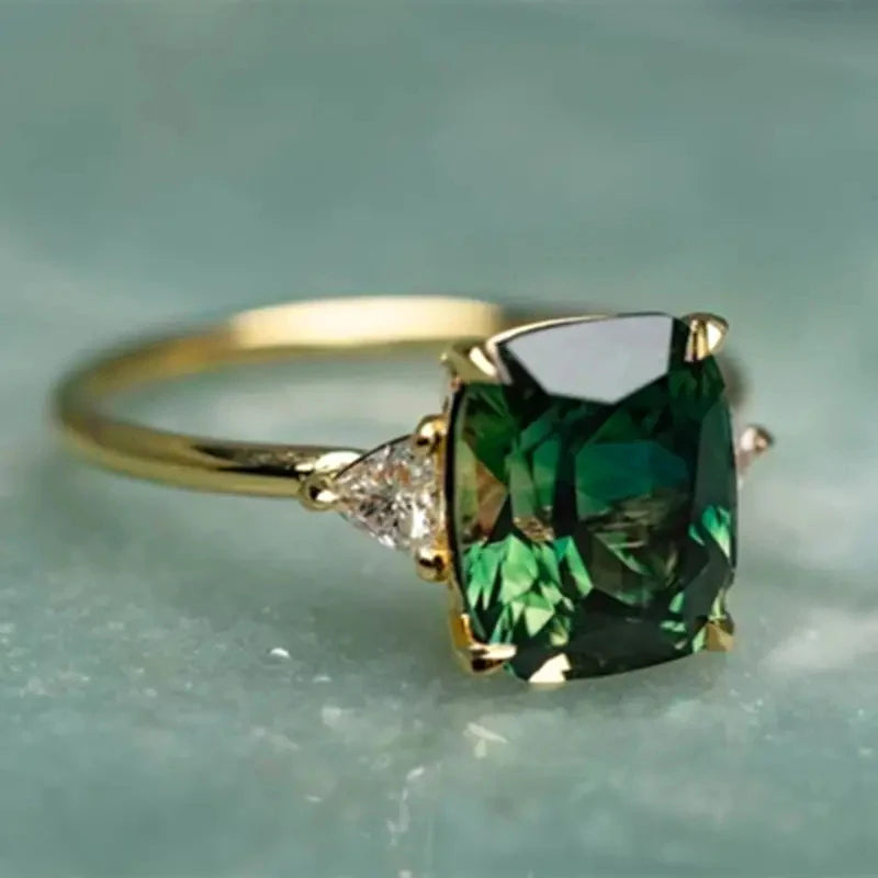 Huitan Bright Zirconia Ring for Women