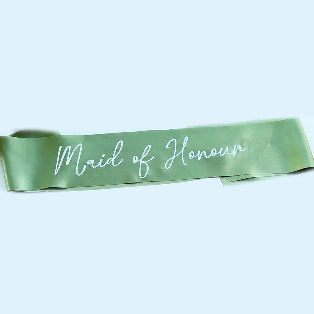 Bride & Bridesmaid Sash Bachelorette Party
