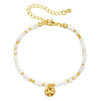 Natural Stone Turquoise Beads Bracelet for Women