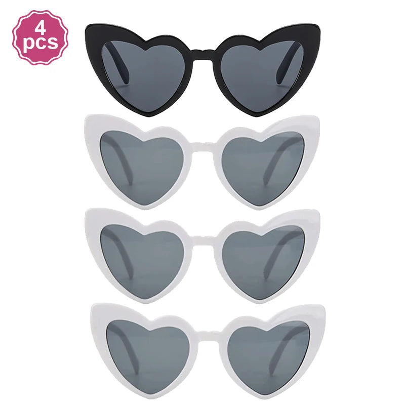 Bride to Be Sash Veil & Heart Sunglasses Set