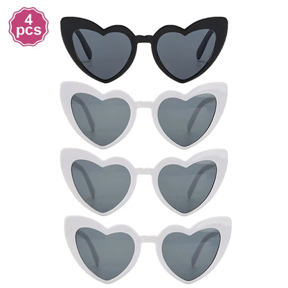 Bride to Be Sash Veil & Heart Sunglasses Set