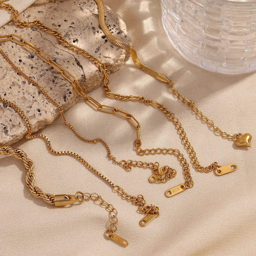 Stainless Steel Chain Bracelet for Women – Gold PVD Plated