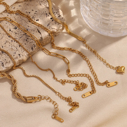 Stainless Steel Chain Bracelet for Women – Gold PVD Plated