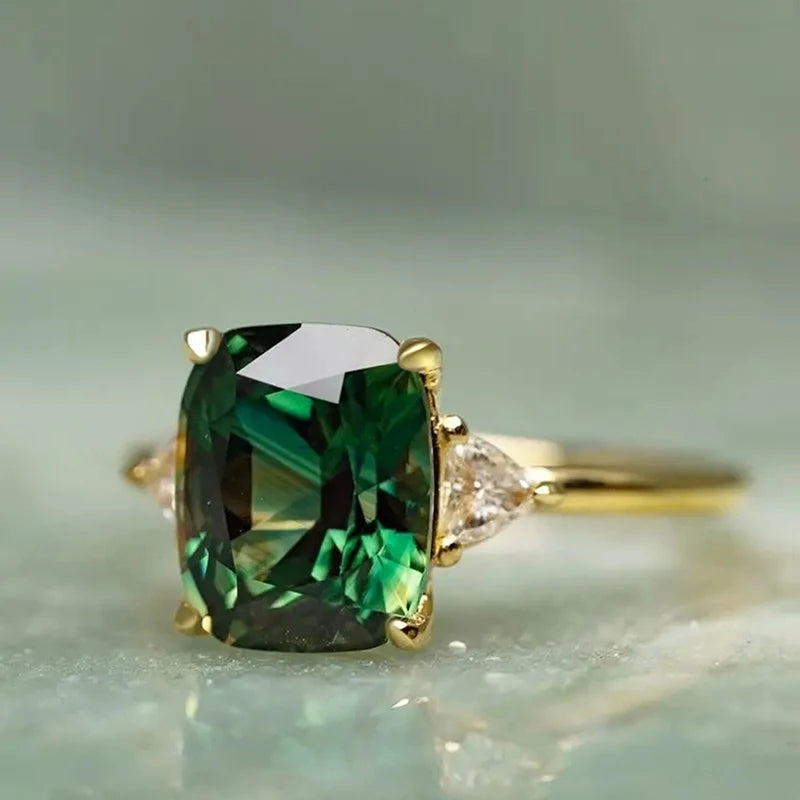 Huitan Bright Zirconia Ring for Women